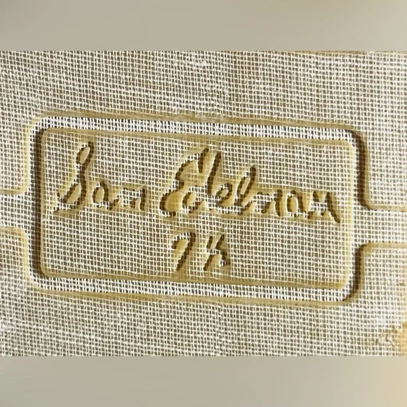 BNWOT Sam Edelman Vivian Espadrille Sandals Navy Stripe Nautical Chic Sz 7.5 - Picture 11 of 11